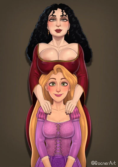 [Rocner] Mother Gothel x Rapunzel