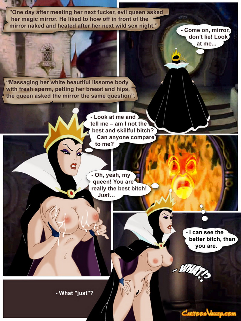 Порно комикс королева фото 81