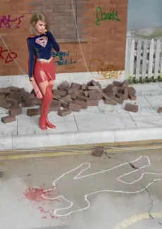 Supergirl Melissa Benoist & Superman (10)