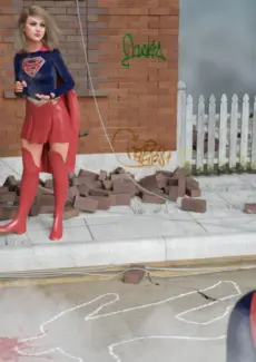 Supergirl Melissa Benoist & Superman (9)