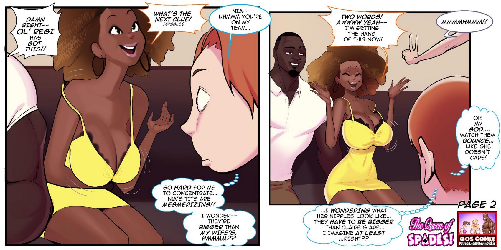 Devin Dickie - The Queen of Spades | 18+ Porn Comics