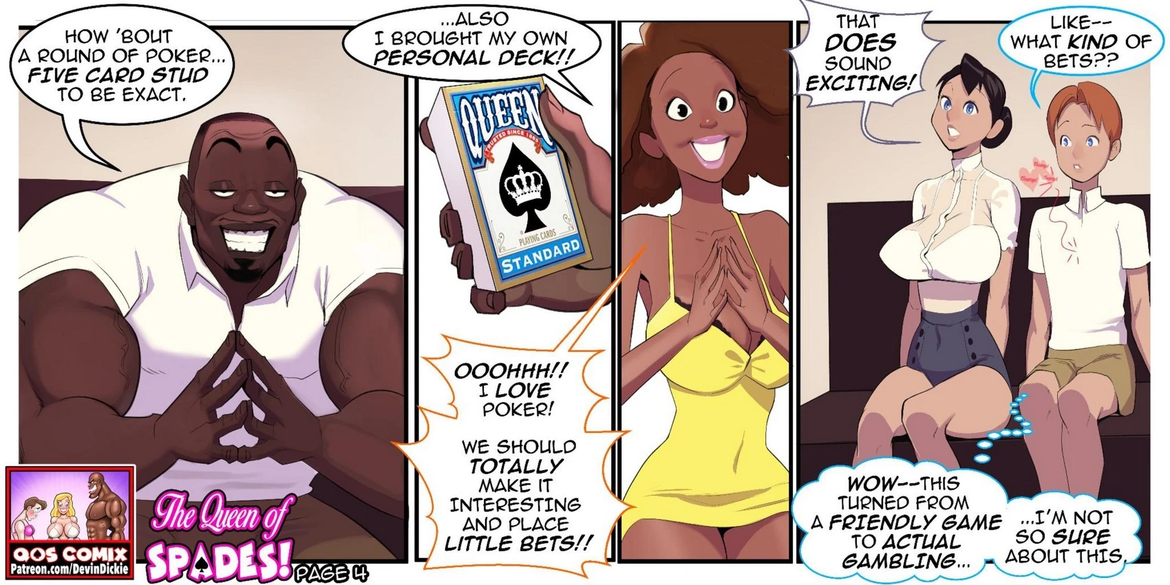 Queen of Spades ruling supreme