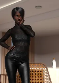 Ebony Milf Wants To Be Master (6)