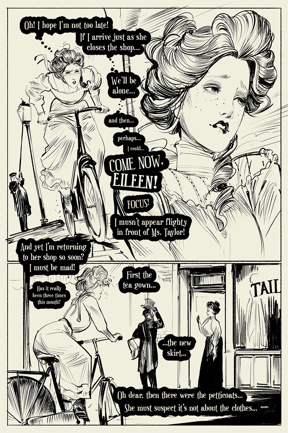 WintonKidd] Fitting for a Lady | 18+ Porn Comics