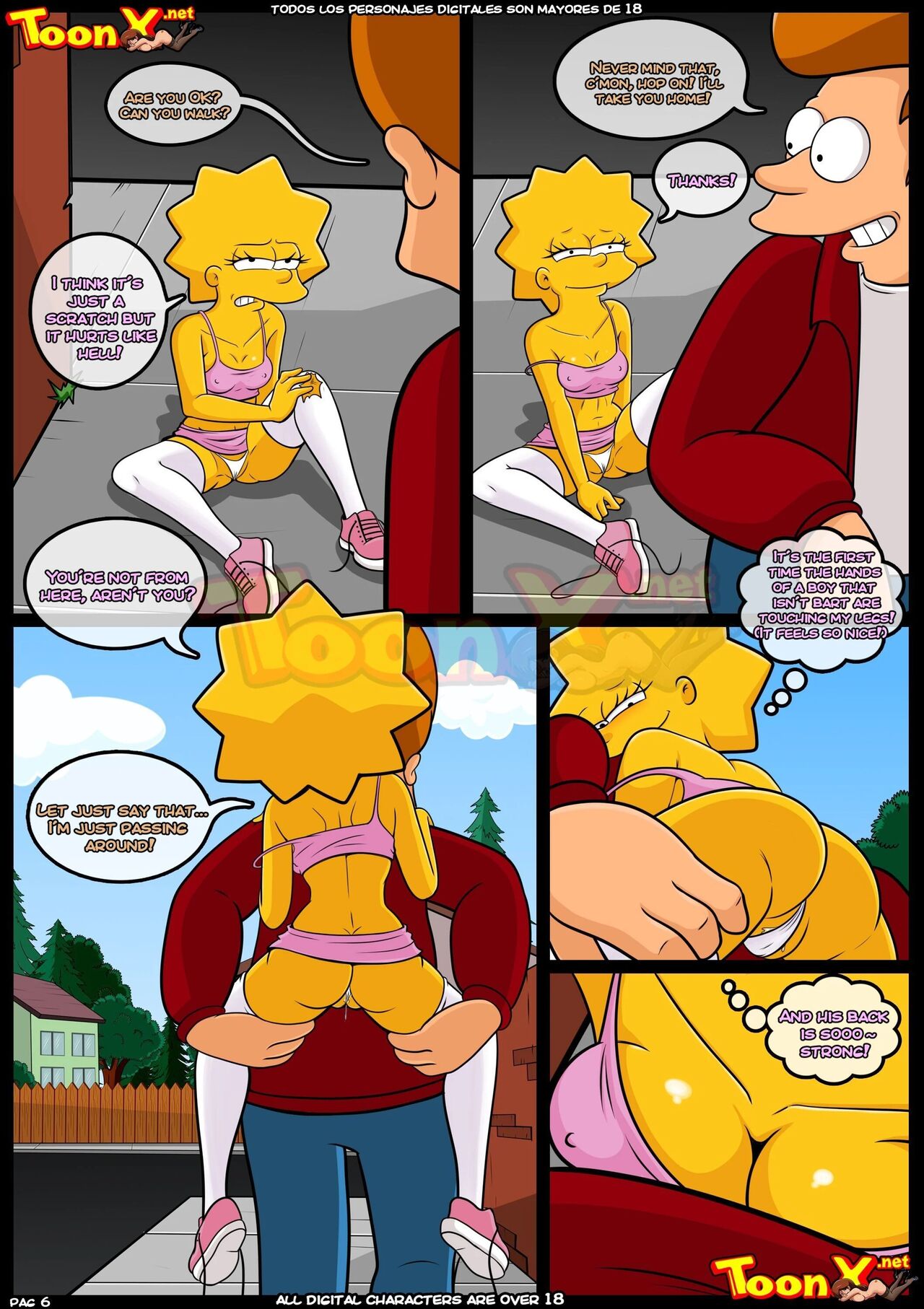 Croc simpsons porn comic collection