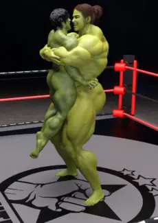 Hulk Woman vs Hulk Man (17)