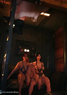 Jessie, Tifa & Aerith (4)