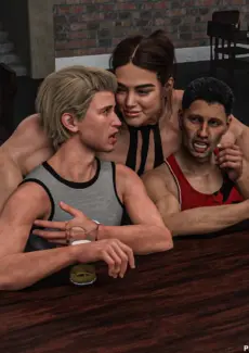 Lara In The Bar (4)