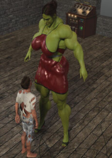 Mhmdt – Hulk Woman vs Hulk Man