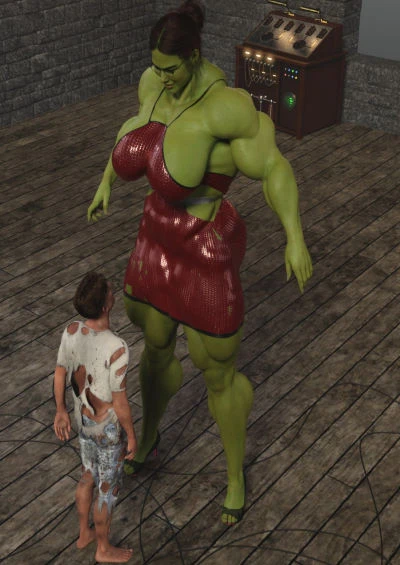 Mhmdt – Hulk Woman vs Hulk Man