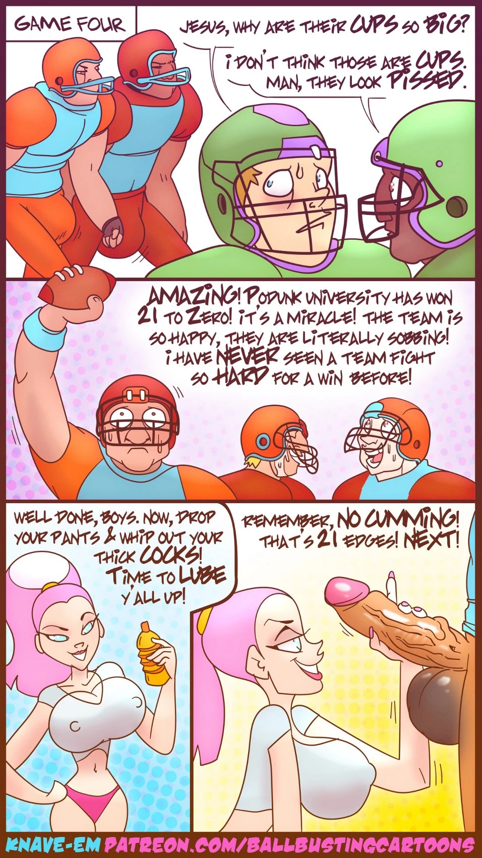 Knave- Ballet Busting - Porn Cartoon Comics