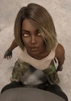 Ebony Sergeant Want Hard (18)