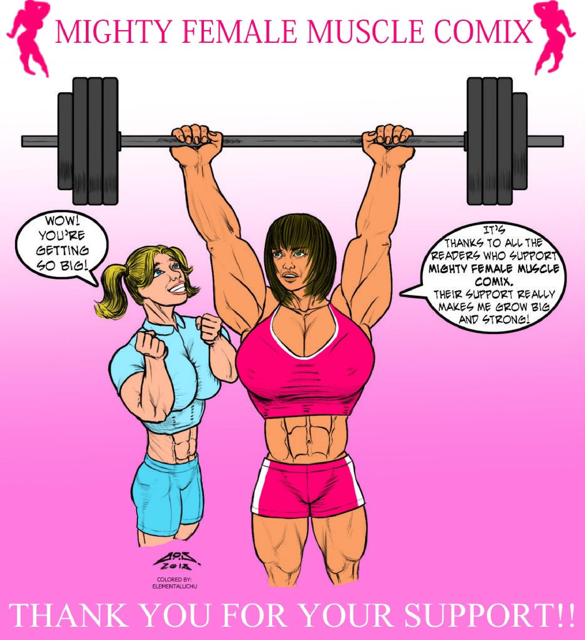 Mighty Female Muscle Comix Ms Femmaxx Porn Comics