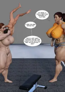 My Muscular Aunt (110)