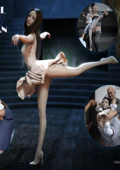Daz3d – The Fall Of The Swan Vol.1 – The nightmare of a ballet dancer