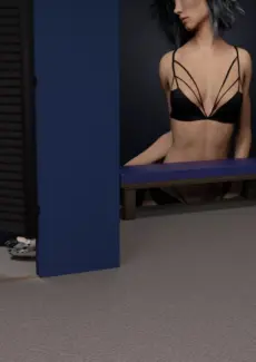 Flashing At Clothes Store (24)