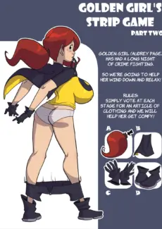Golden Girl Stripgame002