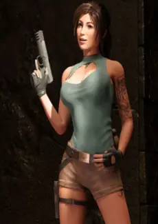 Nisama3dx - Lara and the Golden Statue - Tomb Raider Nisama3dx – Lara and the Golden Statue – Tomb Raider