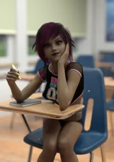 Siblings Caught Teacher Smoking At School (10)