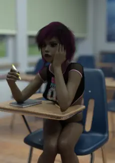 Siblings Caught Teacher Smoking At School (3)