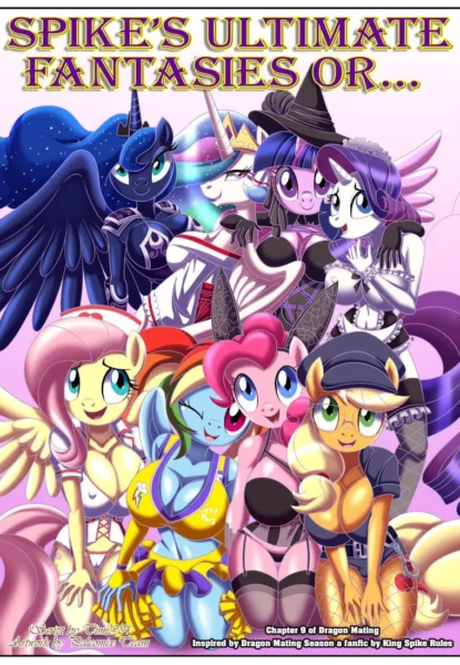 Spike’s Ultimate Fantasies or The Dragon King’s Harem [Palcomix]