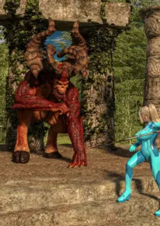 As Zero Suit Samus (2)