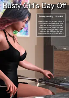 Busty Girl’s Day off (1)