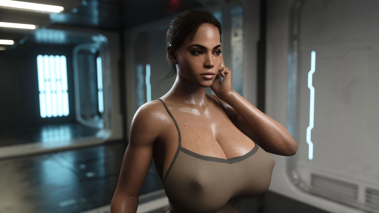 Futa Ada pleasuring Sheva with her large cock