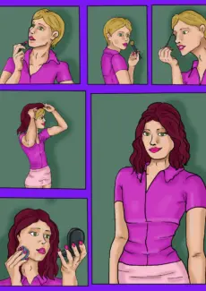 Mandy Crossdressing Fun times, Work in Progress003