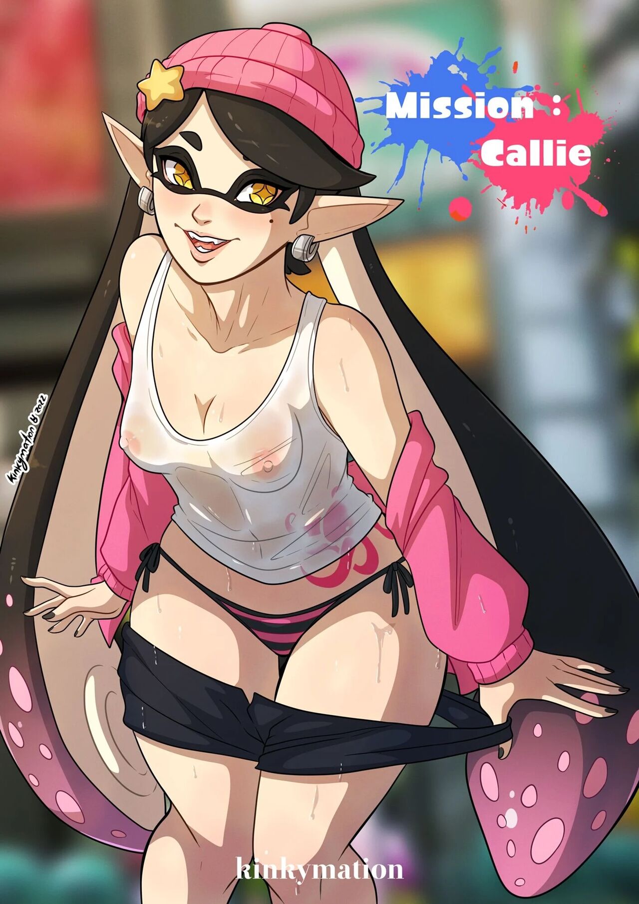 Kinkymation] Mission : Callie (Splatoon) | 18+ Porn Comics