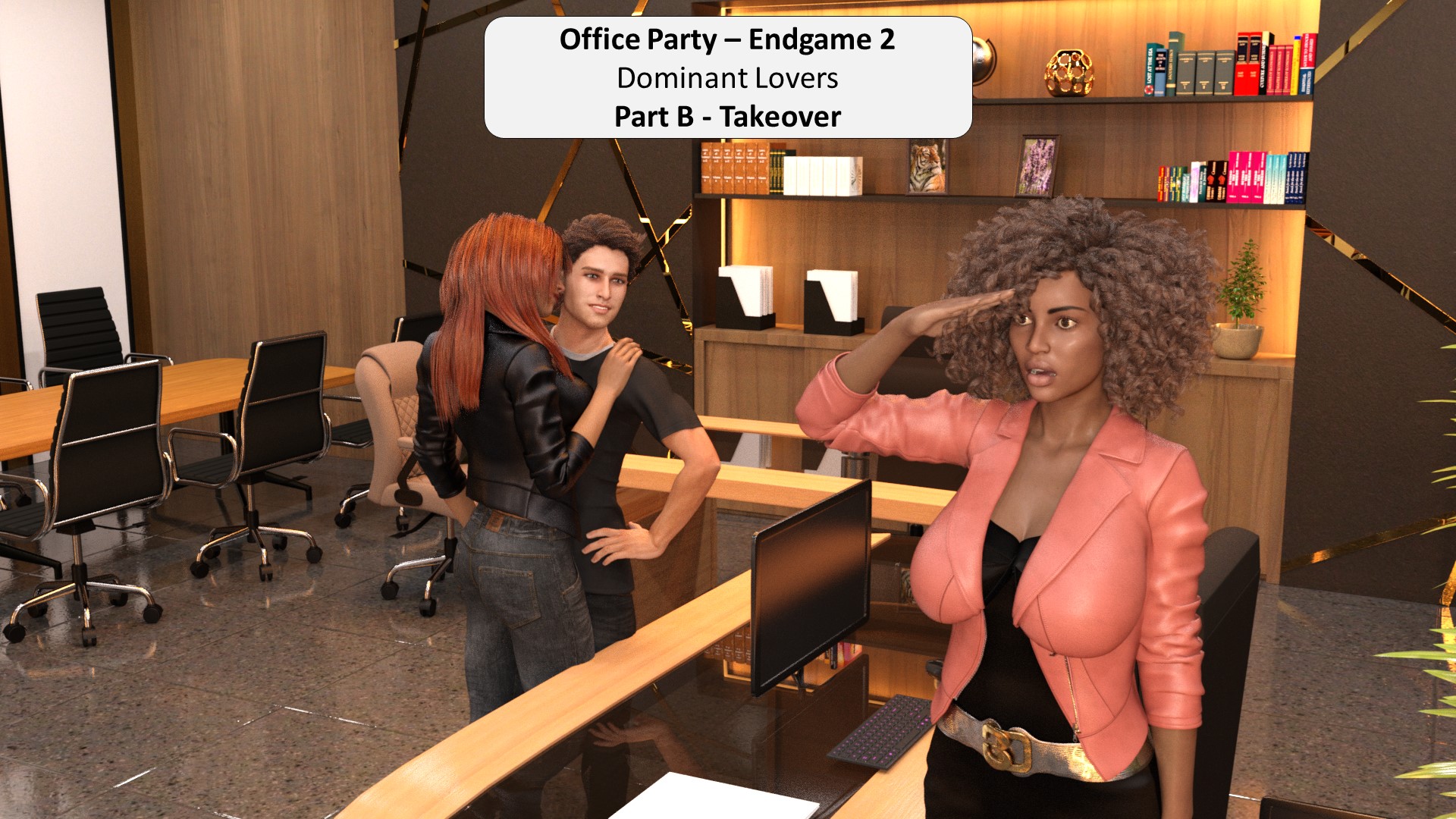 HexxetVal - Office Party- Endgame 2 Part B | 18+ Porn Comics