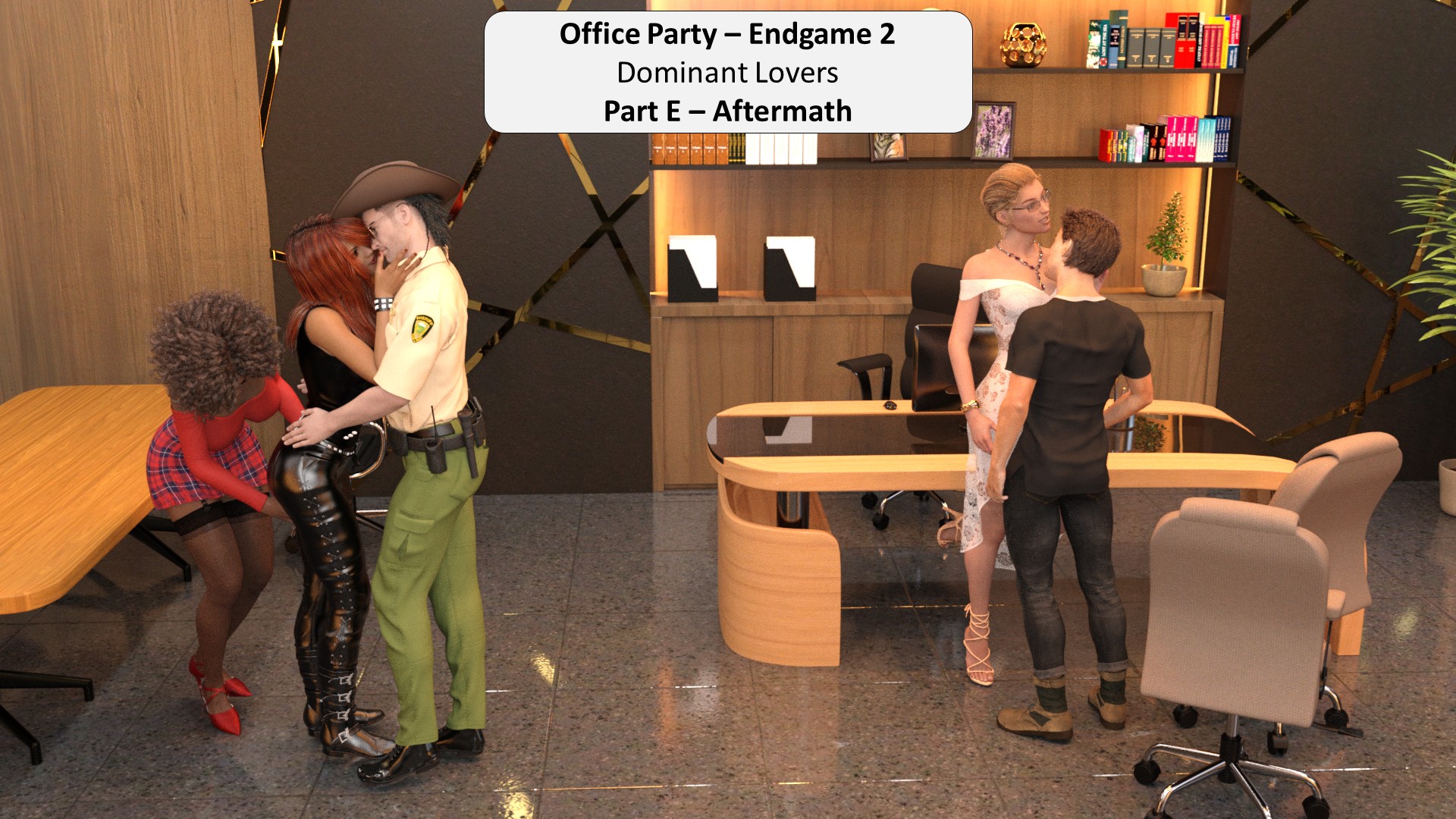 HexxetVal - Office Party- Endgame 2 Part E | 18+ Porn Comics