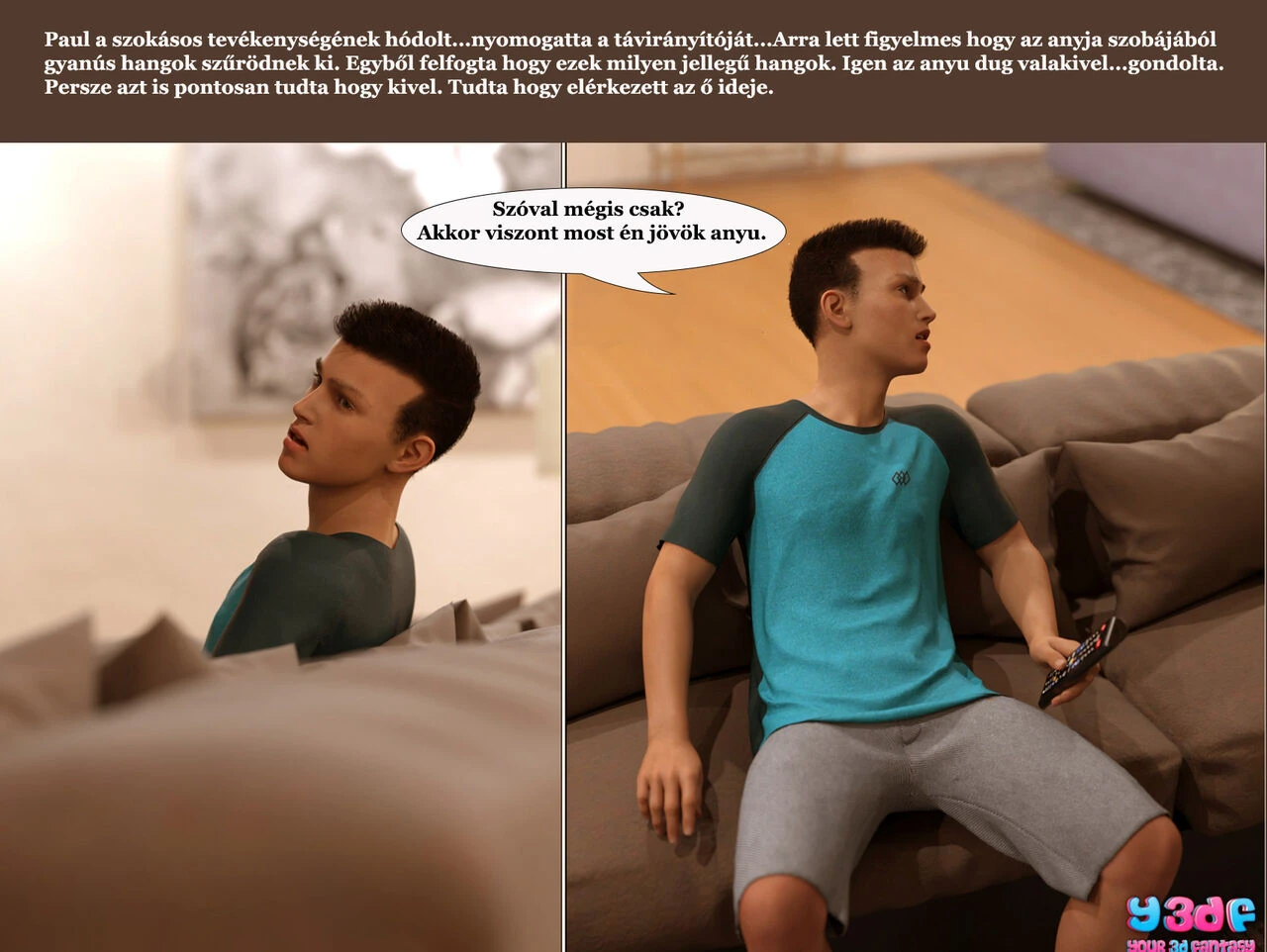 Her captivating gaze drew him in