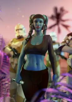 Aayla Secura and Her Clones (20)