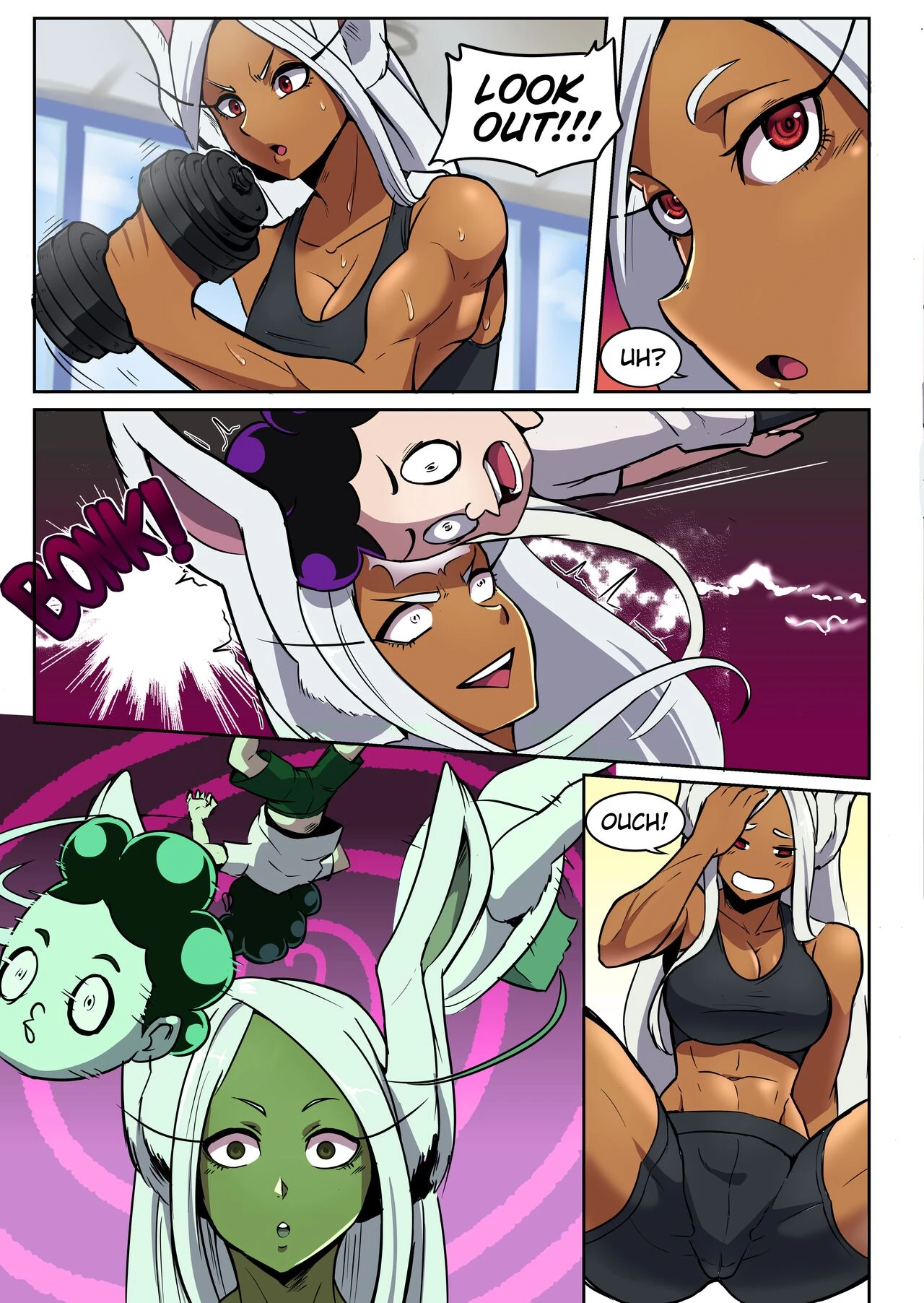 My hero academia body swap