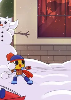 Tron and Megaman Happy Holiday (3)