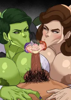 She-Hulk & Peggy Carter 022