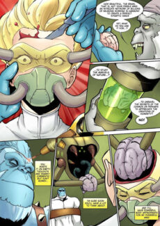 SugoiHero – Power Girl body swap (Super Man)