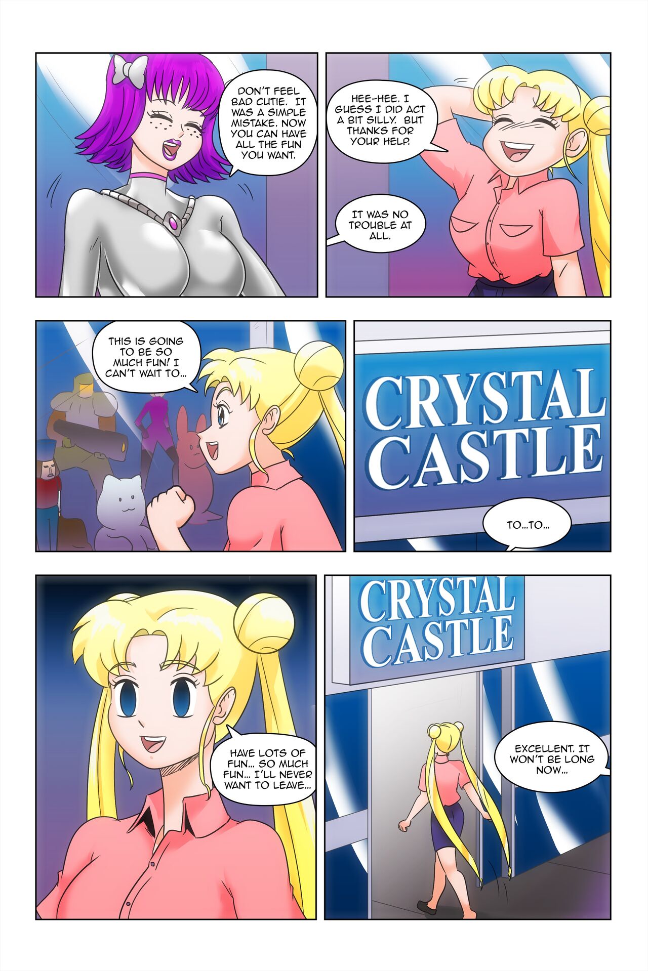 wadevezecha - Crystal Castle (Sailor Moon) | 18+ Porn Comics