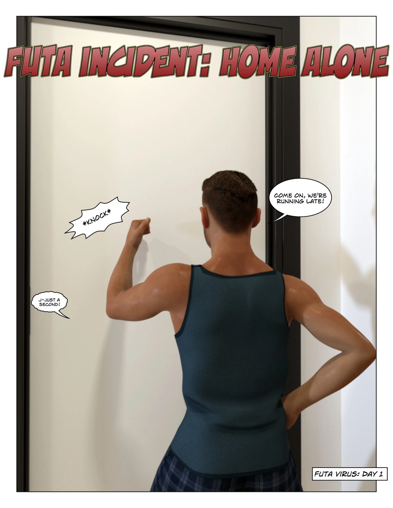 Bacchuscomics - Futa Incident: Home Alone | All Porn Comics