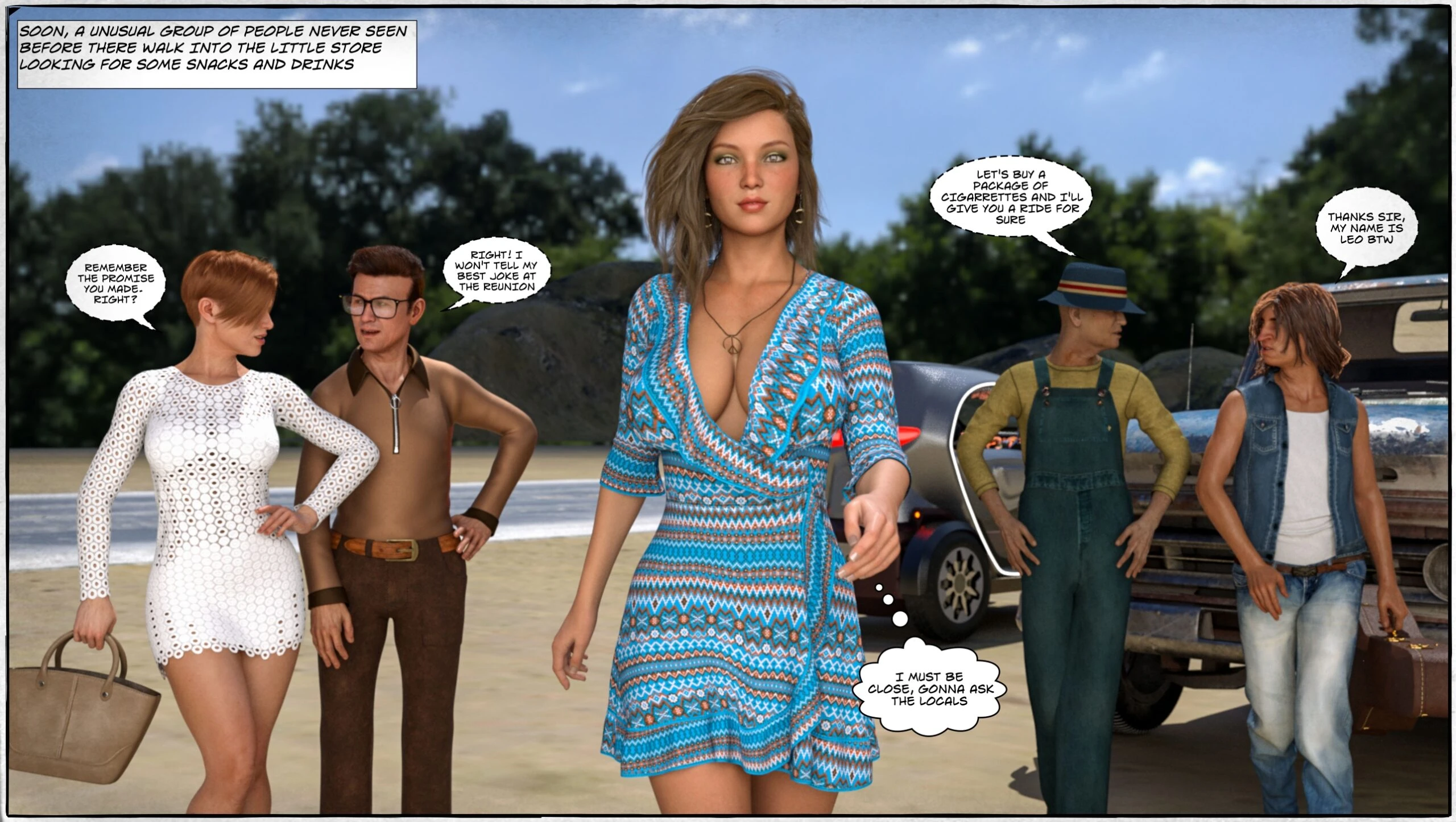 Faibolx - The Gas Station Part I | All Porn Comics