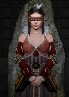 Anya Taylor-Joy cosplay Philippa Eilhart (6)