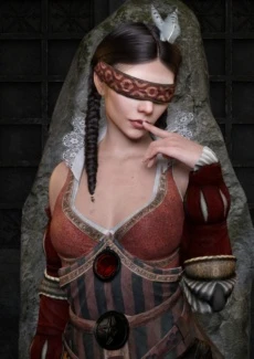 Anya Taylor-Joy cosplay Philippa Eilhart (7)