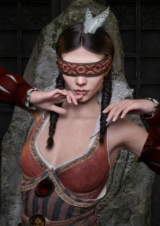 Anya Taylor-Joy cosplay Philippa Eilhart (9)