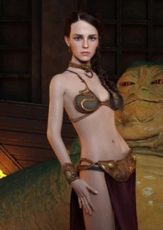 Emma Watson cosplay Star Wars (9)
