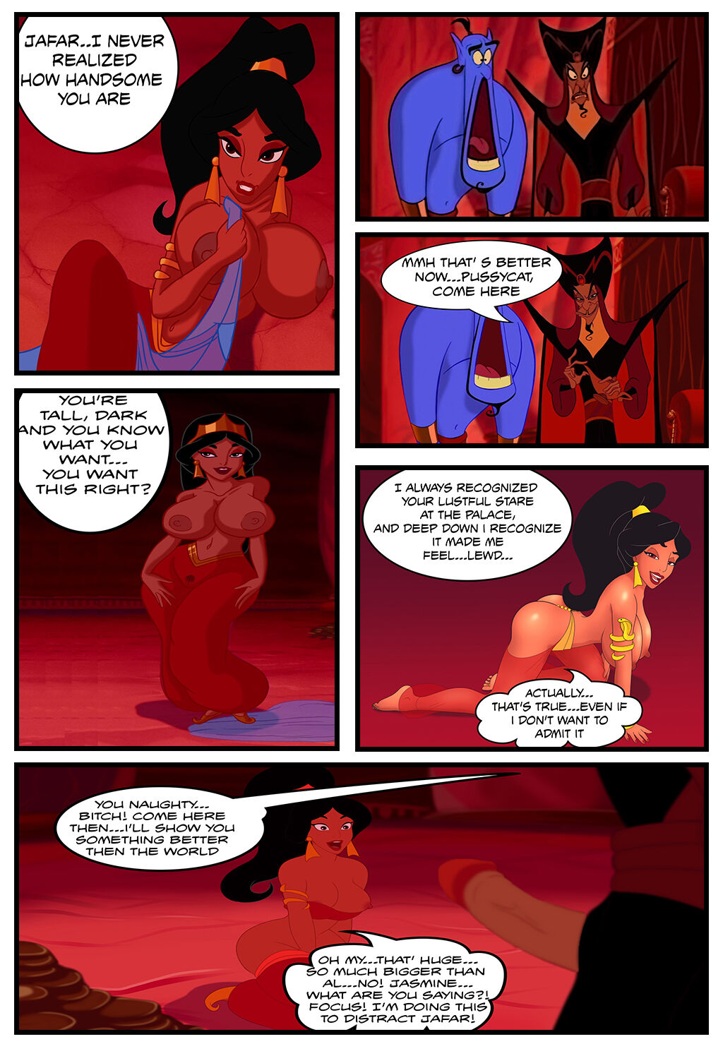 Helg - Jasmine wants Jafar (Aladdin) | 18+ Porn Comics