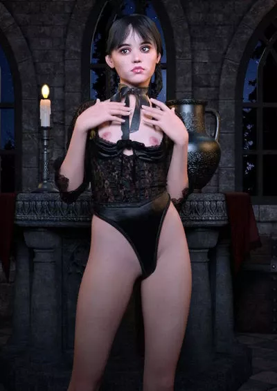 ProneToClone – Wednesday Addams