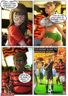 Soccer in Maracana Stadium 003