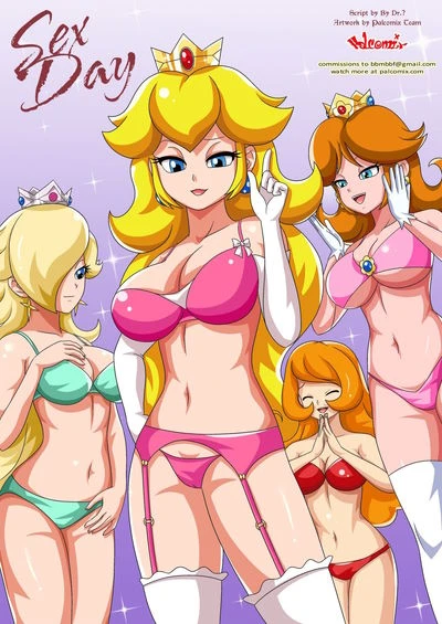 [Palcomix] Mario Movie Celebration Comic – Sex Day