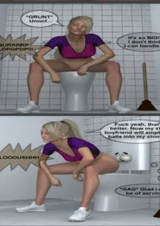 Uberloof – Locker Room Toilet Transformation